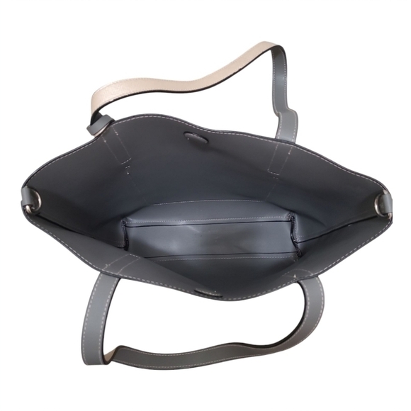 Metallic Gold Reversible Tote Bag with Matching Coin Purse - Picture 6 of 10